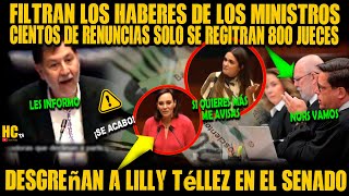 FILTRAN LOS ESCANDALOSOS HABERES DE MINISTROS DE LA SCJN [upl. by Kelcy]