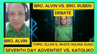 SEVENTH DAY ADVENTIST VS KATOLIKO WITH THE ROMAN CATHOLIC DEBATER BRO ALVIN GITAMONDOC🙏🙏🙏♥️🙏🙏🙏 [upl. by Ameline]