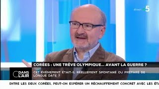 Corées  une trêve olympique…avant la guerre   Les questions SMS cdanslair 09022018 [upl. by Anelat]