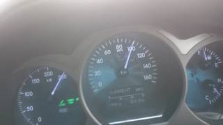 Lexus GS450h acceleration 60120mph  96193 kmh [upl. by Borman]