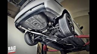 BMW e46 330d  Baq Exhaust  Straightpiped exhaust system [upl. by Jeffie675]