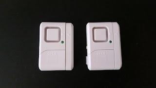 Stand Alone Door Alarms [upl. by Lahsram729]