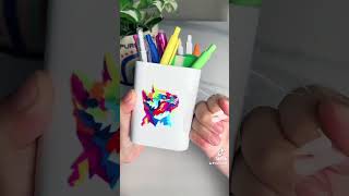 How to make your pen holder shinning [upl. by Radec]