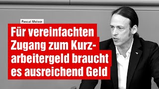 Vereinfachter Zugang zum Kurzarbeitergeld ist gut aber dafür braucht es auch ausreichend Geld [upl. by Koziara]