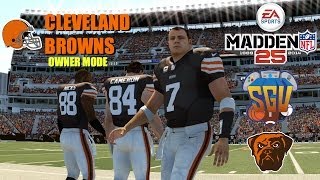 Madden 25 PS4  Cleveland Browns Owner Mode  EP2 Week 1 vs Texans [upl. by Niehaus856]