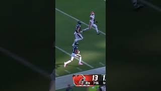 JALEN HURTS TO DEVONTA SMITH FOR A 45YARD TOUCHDOWN 🦅🔥 I Eagles vs Browns Highlights [upl. by Eilra]