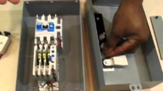 Eaton CutlerHammer Installing A C400 Style StartStop Pushbutton Kit [upl. by Nehpets478]