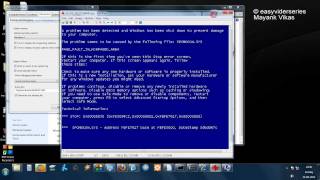 How To Disable The Blue Screen Of Death BSOD In Windows All Versions Step By Step Tutorial [upl. by Ellevehc]