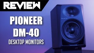 Pioneer DJ DM40 Desktop Speakers Review [upl. by Safire646]