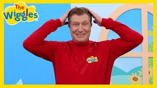 Head Shoulders Knees and Toes 🎵 Preschool Nursery Rhyme Sing Along 👨‍🏫 The Wiggles [upl. by Ahsok]