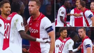 Drama on the Pitch Ajax Teammates FIGHT MidGame [upl. by Ham]