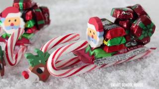 How to Make a Candy Sleigh [upl. by Epolulot856]