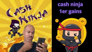 voici mon 1er virement de lapplication cash ninja [upl. by Lairbag275]