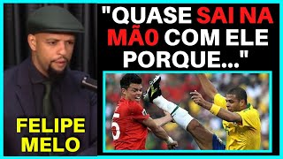 FELIPE MELO FALA SOBRE CONFRONTO COM PEPE NA COPA DE 2010  FlowPah Cortes [upl. by Armil835]