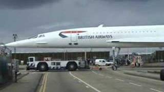 British Airways Concorde at Heathrow [upl. by Novek157]