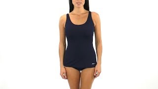 Ocean by Dolfin AquaShape Conservative Scoop Back  SwimOutletcom [upl. by Sefton]