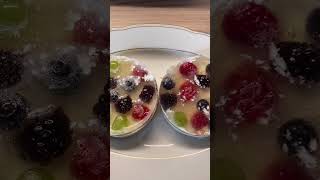 EASY MINI FRUIT GELATINE CHEESECAKE  NO BAKE shorts [upl. by Towrey]