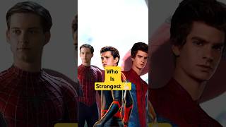 Tobey Maguire vs Andrew Garfield vs Tom Holland who is strongest spiderman [upl. by Pronty]