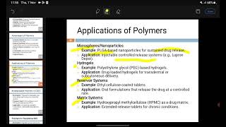 PolymersUNIT 1stPART 2ndNDDSPHARMACYSOL2495 [upl. by Oranneg222]