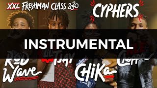 INSTRUMENTAL NLE Choppa Lil Tjay Rod Wave Chika 2020 XXL Freshman Cypher Beat [upl. by Artiek706]