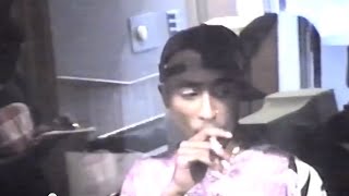 Tupac Shakur Rare Unreleased Making Of Representin 93 Studio Footage [upl. by Balfore]