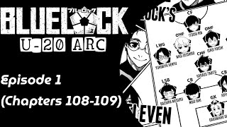 Blue Lock U20 Arc Episode 1  Blue Locks Eleven [upl. by Nennahs]