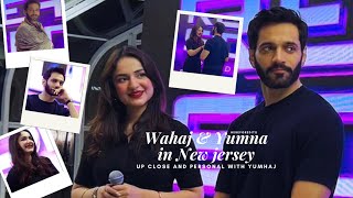 Wahaj Ali and Yumna Zaidi in New Jersey 😍 yumhajtour2024  YumHaj [upl. by Aivatahs]