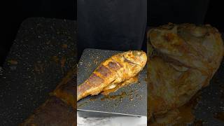 Grilled Fish ASMR Cooking shorts cooking asmr recipe crunchytreats sounds fish [upl. by Eilime]