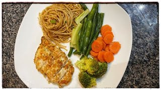 Pan Fried Chicken with Noodles amp Veggies  A plate for Gym Lovers  Healthy amp tasty  Goodfood [upl. by Amlet796]