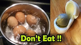 What Happens When You Overcook Eggs [upl. by Lithea]