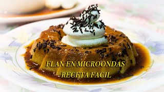 Flan microondas en 7 minutos [upl. by Jeuz383]