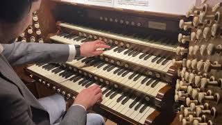 Bach  Nun komm der Heiden Heiland BWV 659  James Orford The Grand Organ of Westminster Cathedral [upl. by Balas]