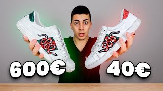 ZAPATOS GUCCI ORIGINALES vs FALSOS  ¿Cuál es mejor [upl. by Liag]