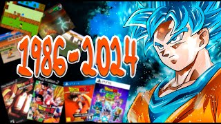 Dragon Ball nos Games Todos os Títulos de Luta Aventura e RPG [upl. by Abih]