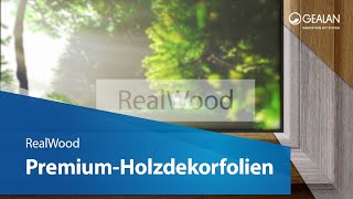 RealWood PremiumHolzdekore für KunststoffFenster [upl. by Cirtemed]