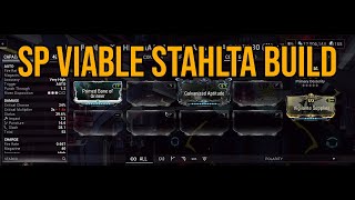 JUST HOW BROKEN IS STAHLTA Warframe [upl. by Suivatna]