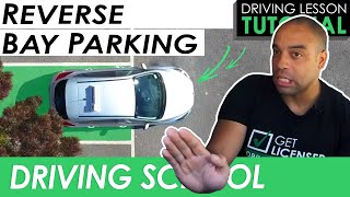 Reverse Bay Parking Manoeuvre Made Easy  Driving Tutorial  Updated 2024 [upl. by Ellehsram87]