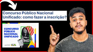 Como fazer Inscrição no Enem dos Concursos CNU 2024 Concurso IBGEMAPAFUNAI e etc [upl. by Khoury13]