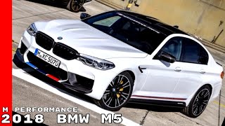 2018 BMW M5 M Performance Parts Exhaust Sound [upl. by Meelak]