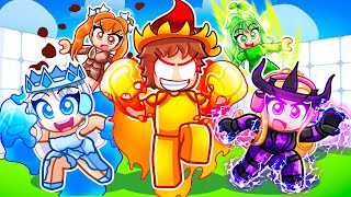 Techy Gets Elemental Powers In Roblox Rivals With MY CRAZY FAN GIRLS [upl. by Aivatco]