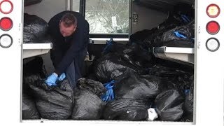 Bags of undelivered mail found in postal workers backyard shed on Long Island [upl. by Kahlil245]