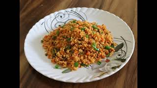 Kodo Millet Fried Rice Recipe  Millet Sechezwan Fried Rice  Millet Fried Rice [upl. by Hughie]