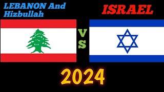 Lebanon and Hizbullah Vs Israel Military power comparison 2024 [upl. by Niehaus]