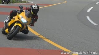 HONDA VTR1000F FireStorm winding cornering movie vid  HONDA SC36 Firestorm [upl. by Lynnette392]