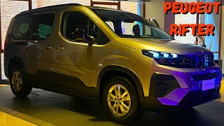 PEUGEOT RIFTER LLEGA A MEXICO VERSIONES Y PRECIOS [upl. by Sergu]