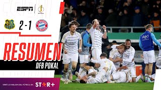 ¡HISTÓRICA ELIMINACIÓN DE LOS BÁVAROS POR UN EQUIPO DE TERCERA  Saarbrucken 21 B Munich  RESUMEN [upl. by Rehpotsirc]