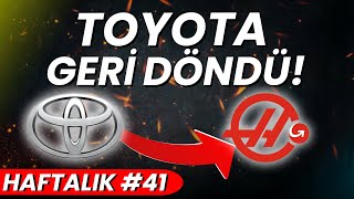 TOYOTA F1E GERİ DÖNDÜ  F1 HAFTALIK HABERLERİ  HAFTALIK41 [upl. by Ahsayn]