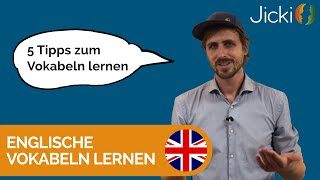 🇬🇧 Englische Vokabeln lernen  5 Tipps mit denen es plötzlich wie von selbst geht [upl. by Airekal]