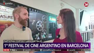 Festival de cine argentino en Barcelona [upl. by Epstein]