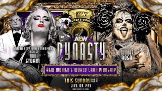 quotTimeless Toni Storm vs Thunder Rosa  AEW Dynasty Highlight MV [upl. by Nila]